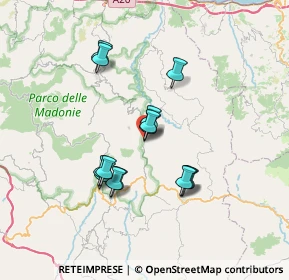 Mappa Via Galleria, 90010 Geraci Siculo PA, Italia (6.60714)