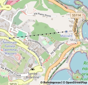 Mappa Via Bongiovanni, 98039 Taormina ME, Italia (0.22083)