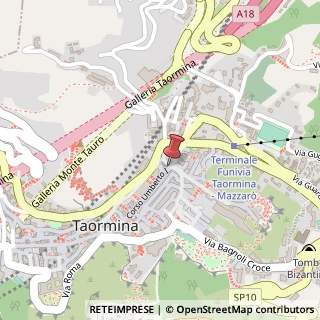 Mappa Largo Santa Caterina, 17, 98039 Taormina, Messina (Sicilia)