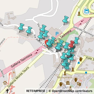 Mappa Via Dietro Cappuccini, 98039 Taormina ME, Italia (0.12)