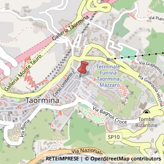 Mappa Via Giovanni di Giovanni, 94, 98039 Taormina, Messina (Sicilia)