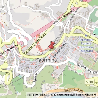 Mappa Via Don Giovanni Bosco,  24, 98039 Taormina, Messina (Sicilia)