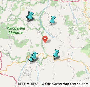 Mappa 90010 Geraci Siculo PA, Italia (8.93583)