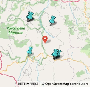 Mappa 90010 Geraci Siculo PA, Italia (8.51429)