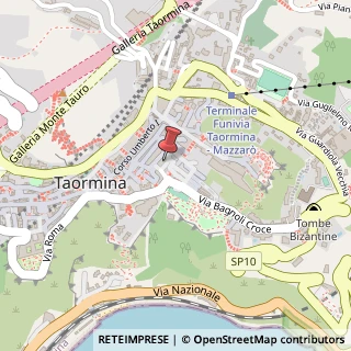 Mappa Via di Giovanni, 67, 98039 Taormina, Messina (Sicilia)