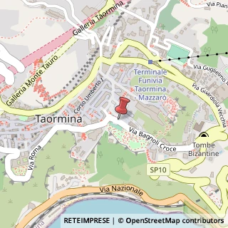 Mappa Via del Ginnasio, 24, 98039 Taormina, Messina (Sicilia)