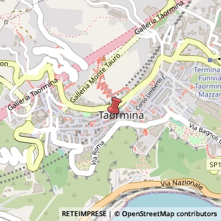 Mappa Corso Umberto I,  145, 98039 Taormina, Messina (Sicilia)