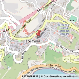 Mappa Corso Umberto, 116, 98039 Taormina, Messina (Sicilia)