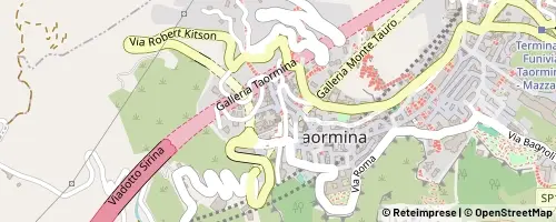 Mappa Taormina
