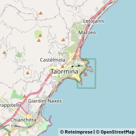 Mappa Taormina