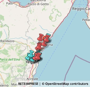 Mappa 98030 Castelmola ME, Italia (13.11889)