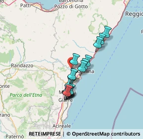 Mappa 98030 Gaggi ME, Italia (11.77176)