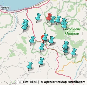 Mappa Via Giacomo Matteotti, 90020 Scillato PA, Italia (7.896)