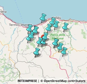 Mappa Via Giacomo Matteotti, 90020 Scillato PA, Italia (10.975)