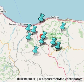 Mappa Via Giacomo Matteotti, 90020 Scillato PA, Italia (10.88105)