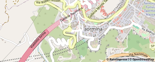 Mappa Taormina