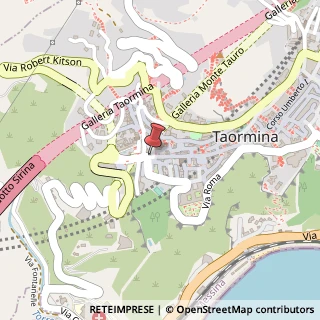 Mappa Piazza San Antonio Abate, 12, 98039 Taormina, Messina (Sicilia)