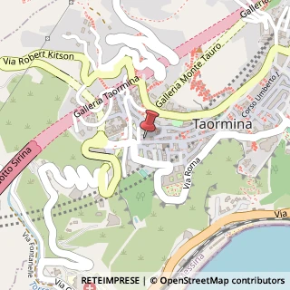 Mappa Corso Umberto, 257, 98039 Taormina, Messina (Sicilia)