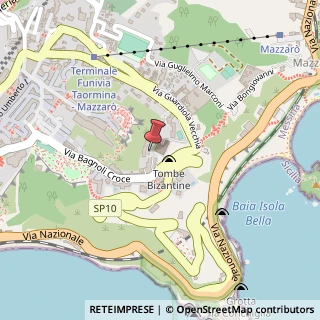 Mappa Via Miss Mabel Hill, 9, 98039 Taormina, Messina (Sicilia)
