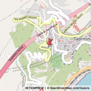 Mappa Parcheggio Porta Catania, 98039 Taormina ME, Italia, 98039 Taormina, Messina (Sicilia)