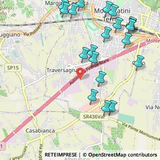 Mappa Via Goffredo Mameli, 50010 Massa e Cozzile PT, Italia (1.379)