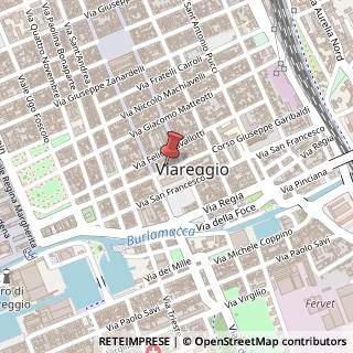 Mappa Corso Giuseppe Garibaldi, 114, 55049 Viareggio, Lucca (Toscana)