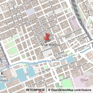 Mappa Corso Giuseppe Garibaldi, 124, 55049 Viareggio, Lucca (Toscana)