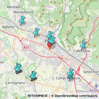 Mappa Via Castagno, 59100 Prato PO, Italia (5.338)
