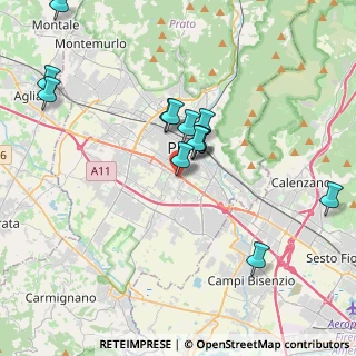 Mappa Via trav, 59100 Prato PO, Italia (3.85923)