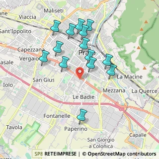 Mappa Via trav, 59100 Prato PO, Italia (1.86071)
