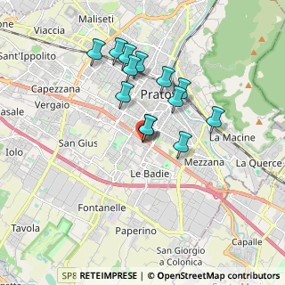 Mappa Via trav, 59100 Prato PO, Italia (1.57154)