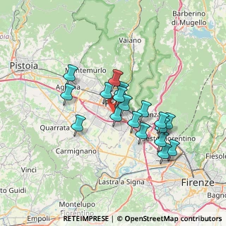 Mappa Via trav, 59100 Prato PO, Italia (5.90111)
