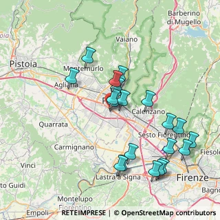 Mappa Via trav, 59100 Prato PO, Italia (8.2055)