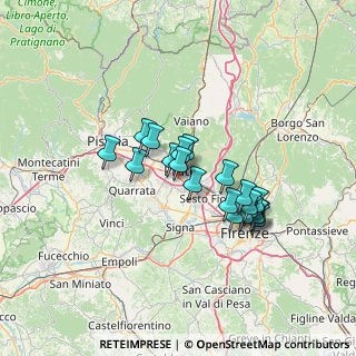 Mappa Via trav, 59100 Prato PO, Italia (11.162)