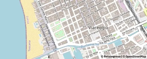 Mappa Viareggio