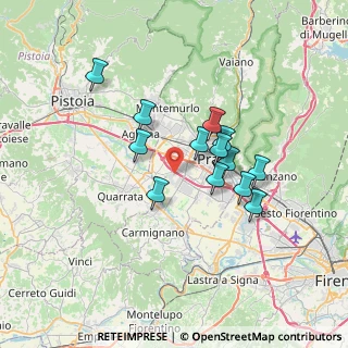 Mappa Via Carlo Pisacane, 59100 Prato PO, Italia (5.82846)