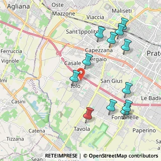 Mappa Via Carlo Pisacane, 59100 Prato PO, Italia (2.3875)