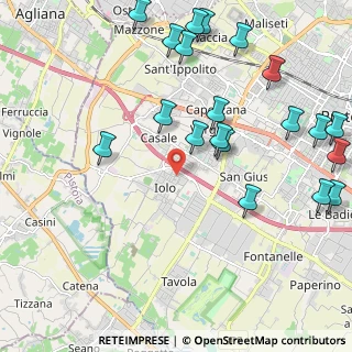 Mappa Via Carlo Pisacane, 59100 Prato PO, Italia (2.6895)
