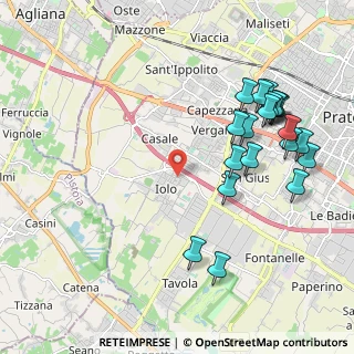 Mappa Via Carlo Pisacane, 59100 Prato PO, Italia (2.383)