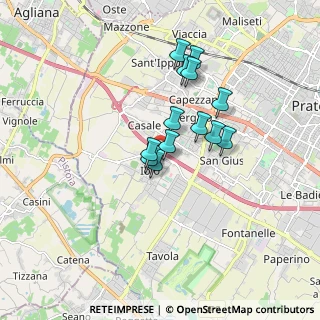 Mappa Via Carlo Pisacane, 59100 Prato PO, Italia (1.34769)