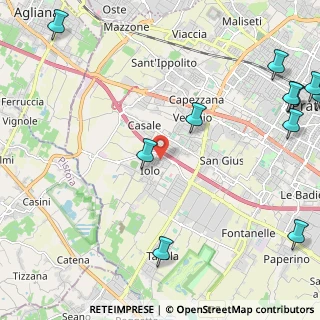 Mappa Via Carlo Pisacane, 59100 Prato PO, Italia (3.38455)