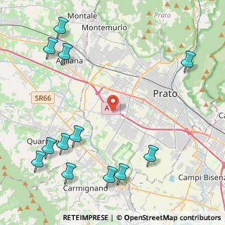 Mappa Via Carlo Pisacane, 59100 Prato PO, Italia (6.075)