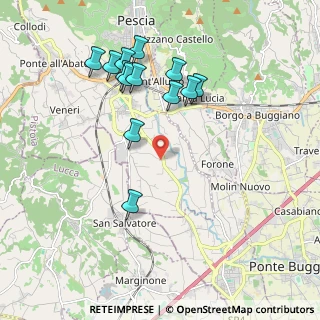 Mappa Via Romana, 51017 Pescia PT, Italia (2.02923)