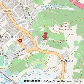 Mappa Via Casa Rossa, 303, 55054 Massarosa, Lucca (Toscana)