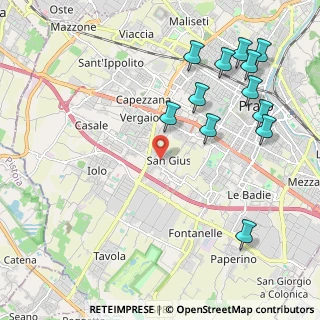 Mappa Via Giuseppe di Vittorio, 59100 Prato PO, Italia (2.55)