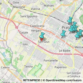Mappa Via Giuseppe di Vittorio, 59100 Prato PO, Italia (3.22818)