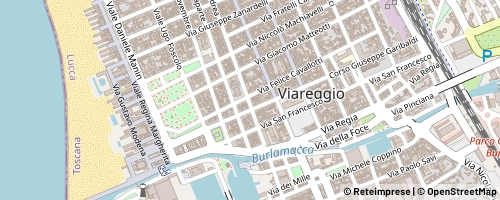 Mappa Viareggio