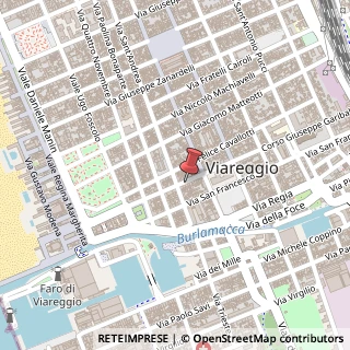 Mappa Corso Giuseppe Garibaldi, 61, 55049 Viareggio, Lucca (Toscana)