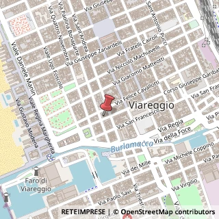 Mappa Corso Giuseppe Garibaldi, 30, 55049 Viareggio, Lucca (Toscana)