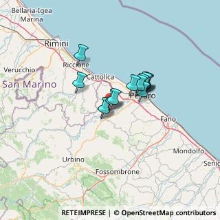 Mappa Via Unità D'Italia, 61025 Montelabbate PU, Italia (8.63429)